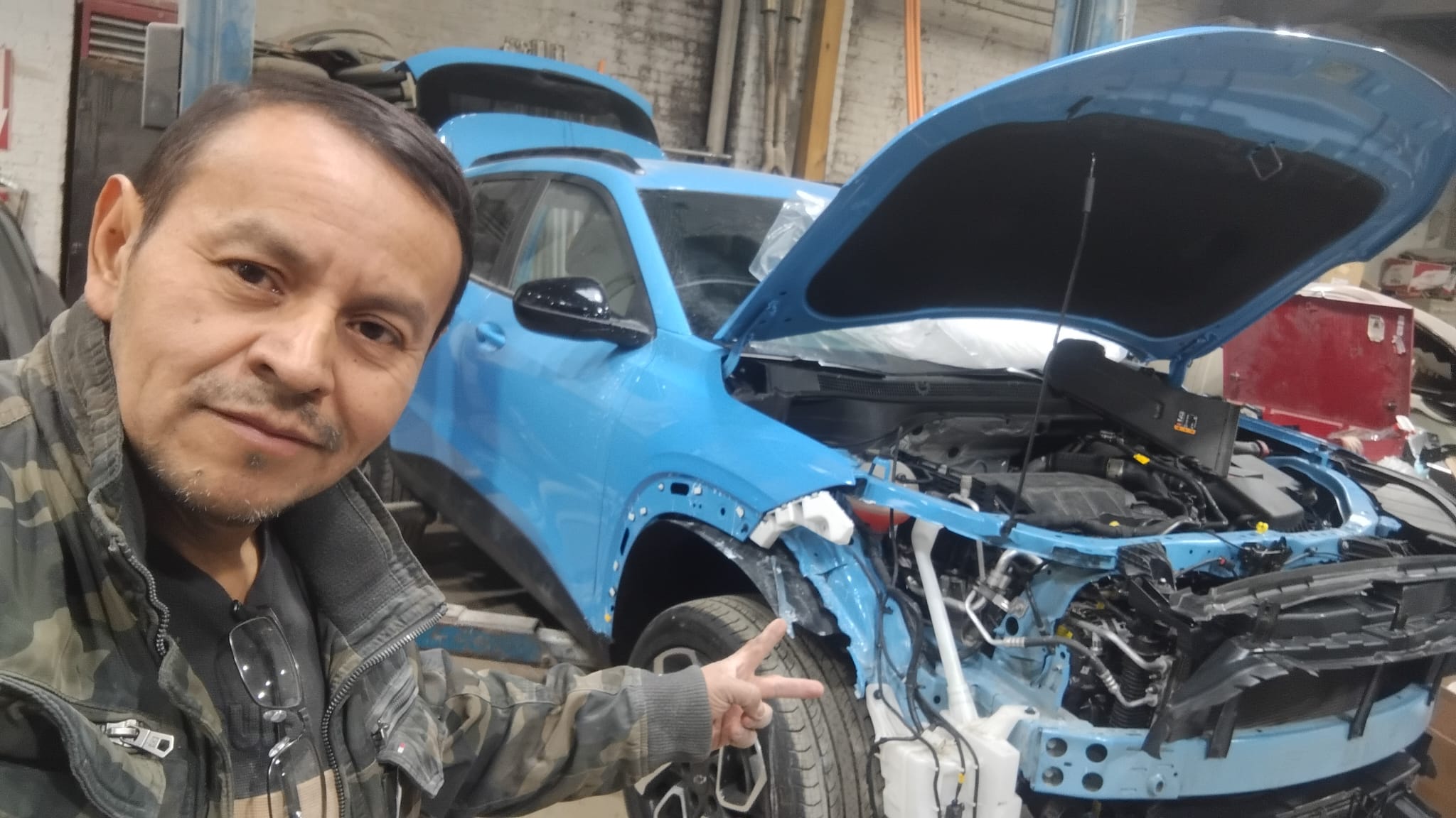Reparación de carrocería automotriz